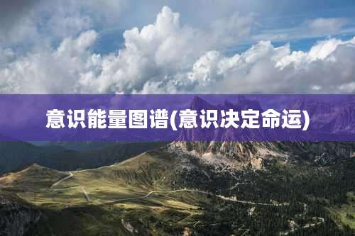 意识能量图谱(意识决定命运)