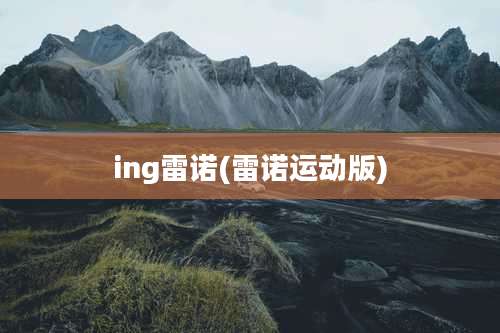 ing雷诺(雷诺运动版)