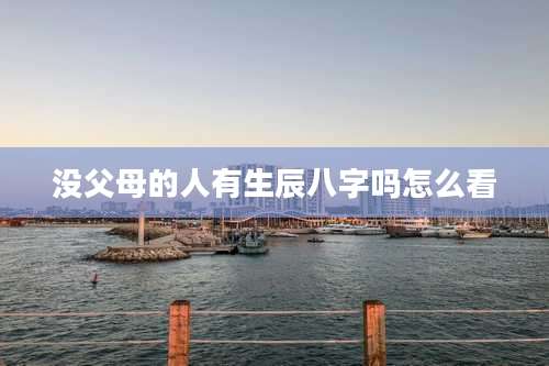 没父母的人有生辰八字吗怎么看