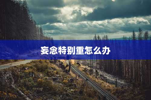 妄念特别重怎么办