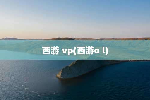西游 vp(西游o l)