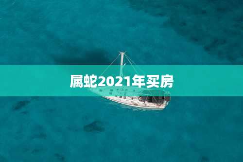 属蛇2021年买房