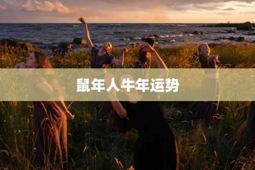 鼠年人牛年运势