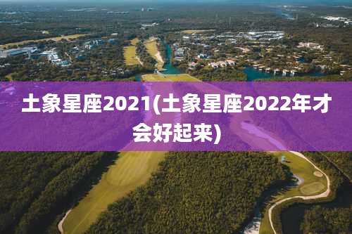 土象星座2021(土象星座2022年才会好起来)