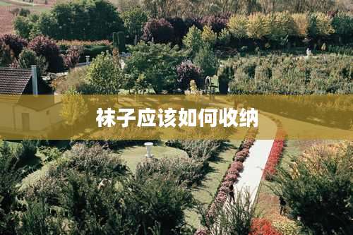 袜子应该如何收纳