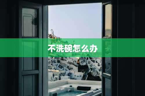 不洗碗怎么办