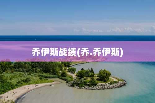 乔伊斯战绩(乔.乔伊斯)