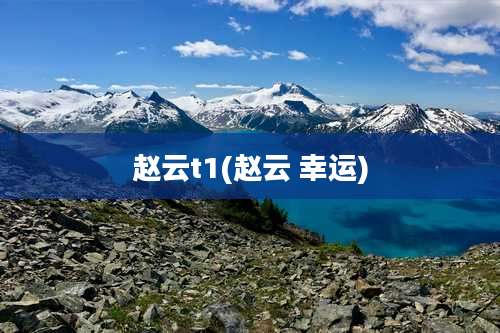 赵云t1(赵云 幸运)