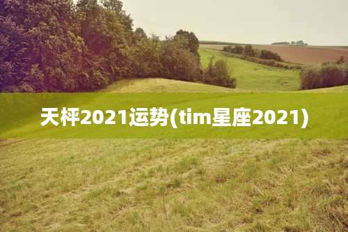 天枰2021运势(tim星座2021)