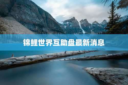 锦鲤世界互助盘最新消息