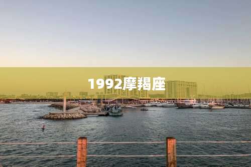 1992摩羯座