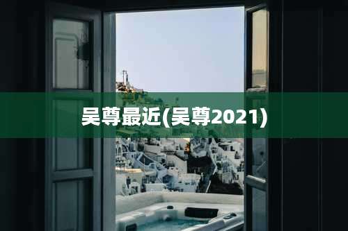 吴尊最近(吴尊2021)