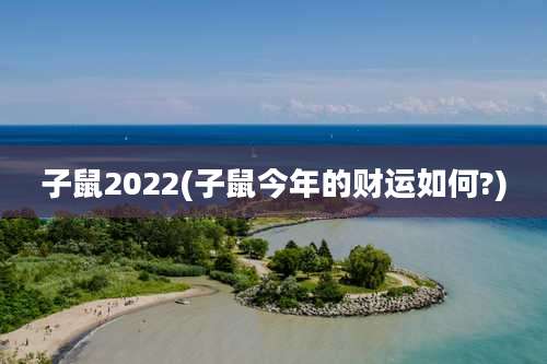 子鼠2022(子鼠今年的财运如何?)