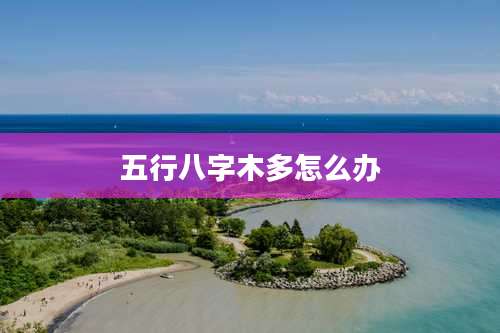 五行八字木多怎么办