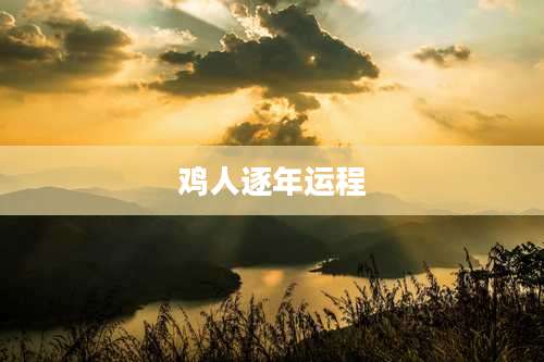鸡人逐年运程