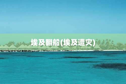 埃及翻船(埃及遭灾)