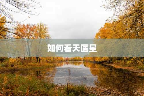 如何看天医星