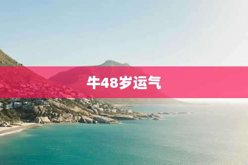 牛48岁运气