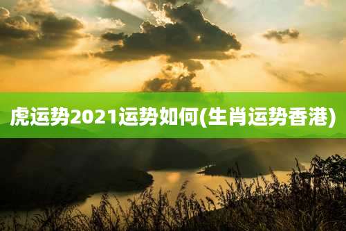 虎运势2021运势如何(生肖运势香港)