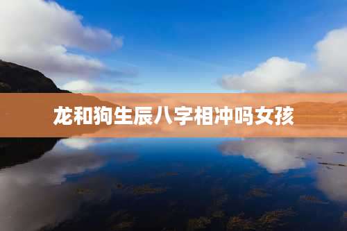 龙和狗生辰八字相冲吗女孩