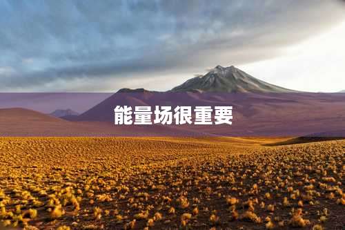 能量场很重要