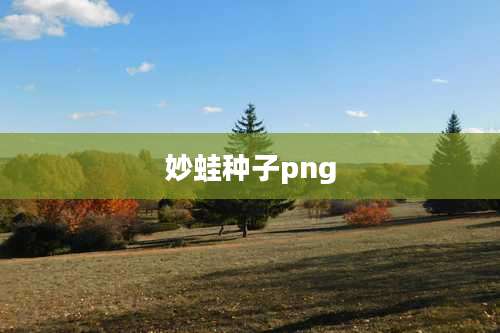 妙蛙种子png