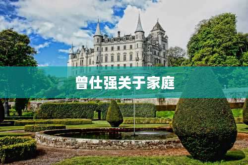 曾仕强关于家庭