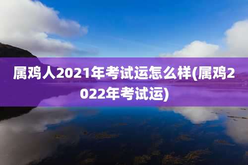 属鸡人2021年考试运怎么样(属鸡2022年考试运)