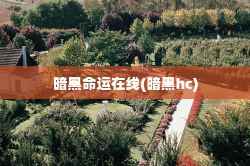 暗黑命运在线(暗黑hc)