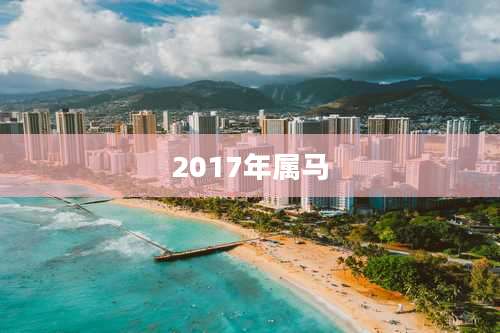 2017年属马